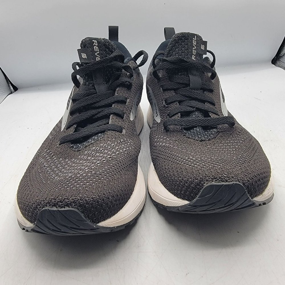 Brooks Revel 5 Womens 8.5 Black Shoes Running Walking Black Comfort 1203611B036 - Picture 2 of 13